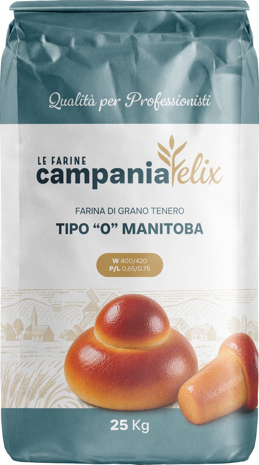 Sacco di farina Tipo “0” Manitoba da 25 Kg
